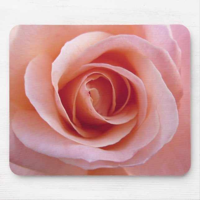 Pink Rose Mouse Pad (Front)