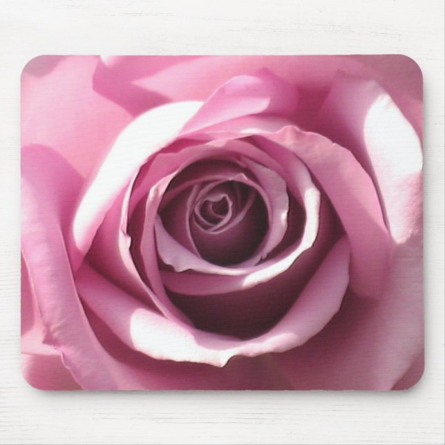 Pink Rose Mousepad (Front)
