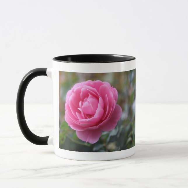 pink rose mug (Left)