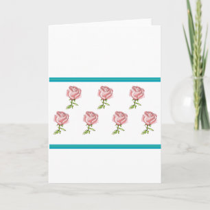 PINK ROSE NOTE CARDS