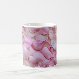 Pink Rose Petals Coffee Mug