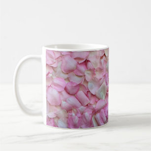 Pink Rose Petals Coffee Mug