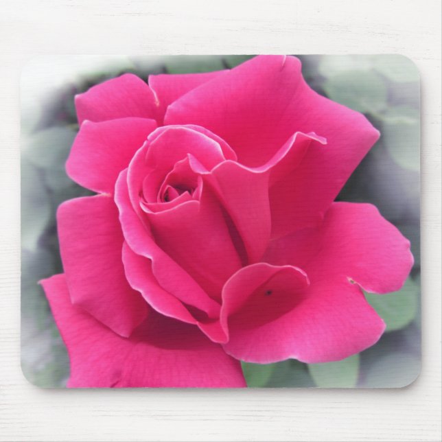Pink Rose Petals Mouse Pad (Front)