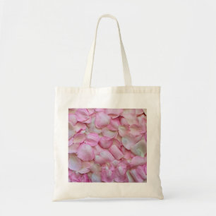 Pink Rose Petals Tote Bag