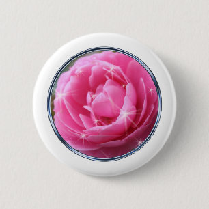 pink rose pin