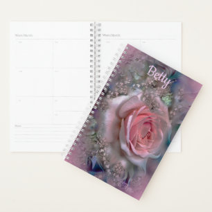 Pink Rose Planner