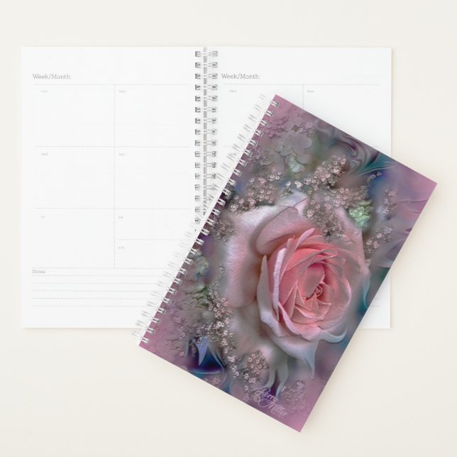 Pink Rose Planner (Display)