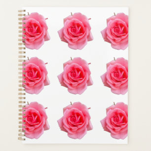 Pink rose planner