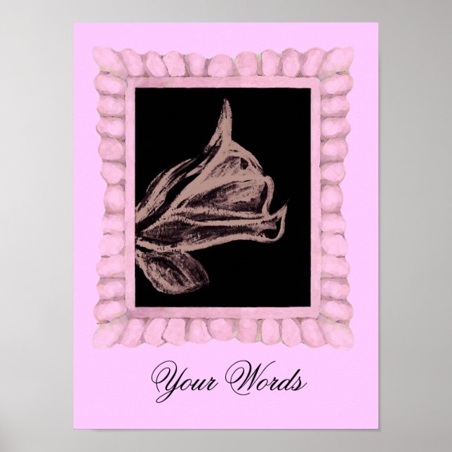Pink Rose ~ Poster / Print (Front)