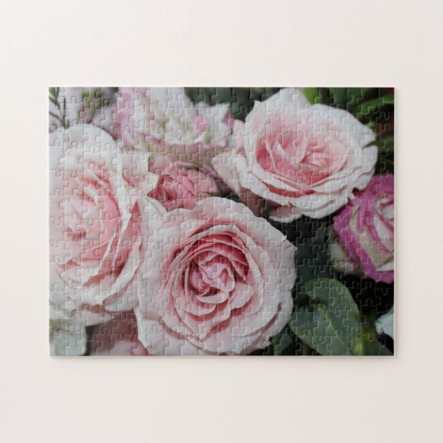 Pink Rose Puzzle (Horizontal)