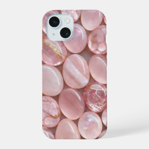 Pink Rose Quartz Crystals Aesthetic Phone Case