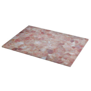 Pink Rose Quartz Pattern Cutting Board