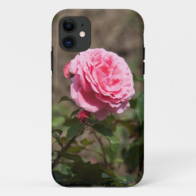 pink rose red buds Case-Mate iPhone case (Back)