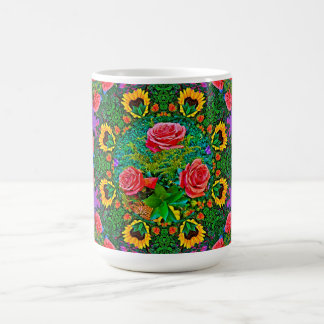 Pink Rose Rings 4 Coffee Mug