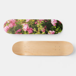 Pink Rose Secret Garden Skateboard