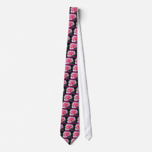 Pink Rose Tie