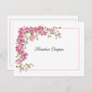 Pink Rose Trellis From Your Desk A Personal Card