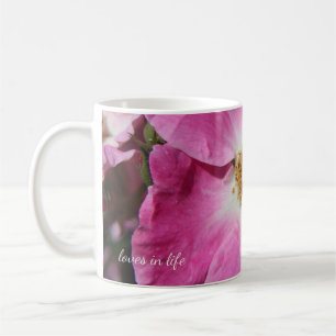 Pink Rose Up-close Coffee Mug