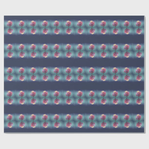 Pink Rose Valentine's Day Wrapping Paper