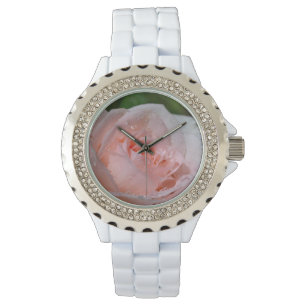 Pink rose watch