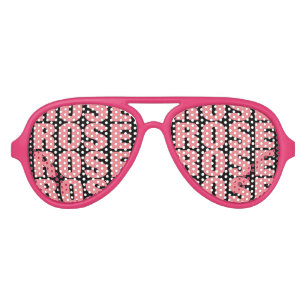 Pink rosé wine obsession party shades sunglasses
