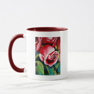 Pink Rosebud flower Happy Mother's Day mug