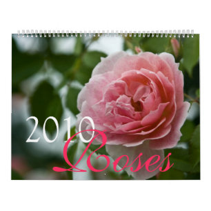Pink Roses 2010 Calendar