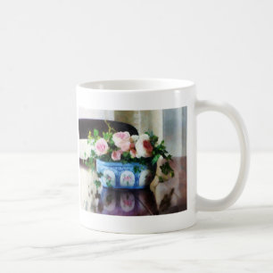 Pink Roses and Ivy Coffee Mug