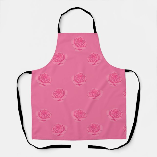 Pink roses apron (Front)