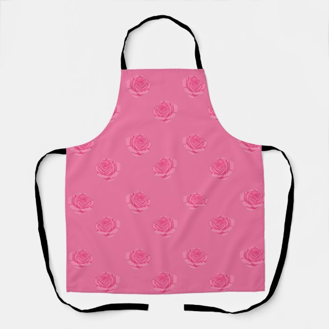 Pink roses apron (Front)