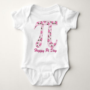 Pink Roses Baby Bodysuit