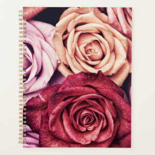 Pink Roses Bouquet Photo Planner