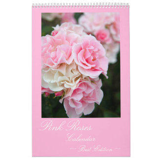 Pink Roses Calendar Best Edition カレンダー