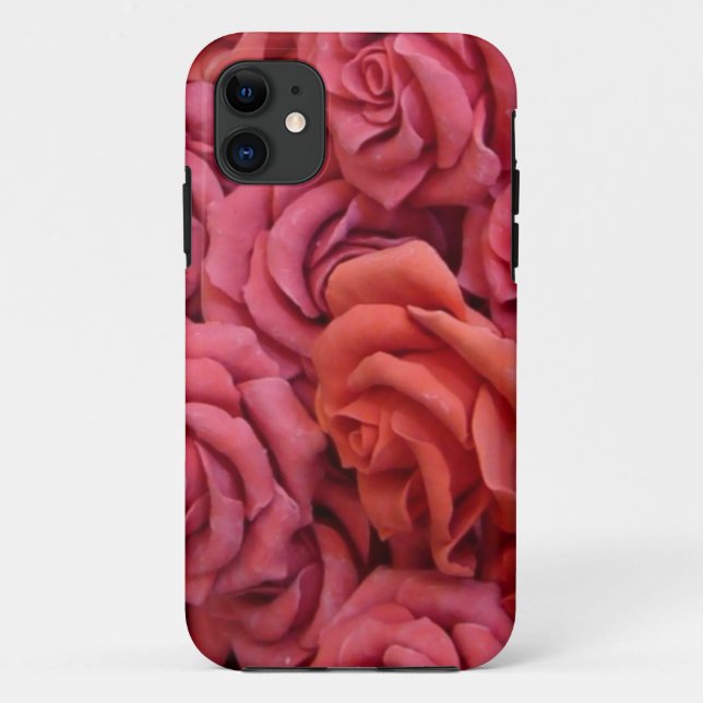 Pink roses Case-Mate iPhone case (Back)