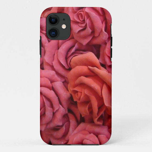 Pink roses Case-Mate iPhone case (Back)