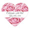 Pink Roses Celebrationl Sticker