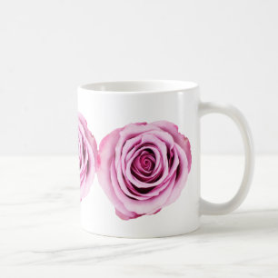 Pink Roses Classic White Mug