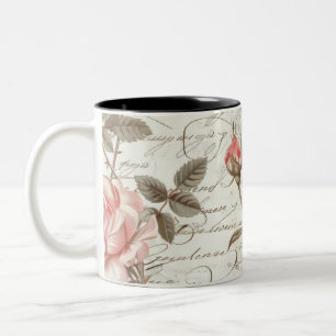 Pink Roses Coffee Mug
