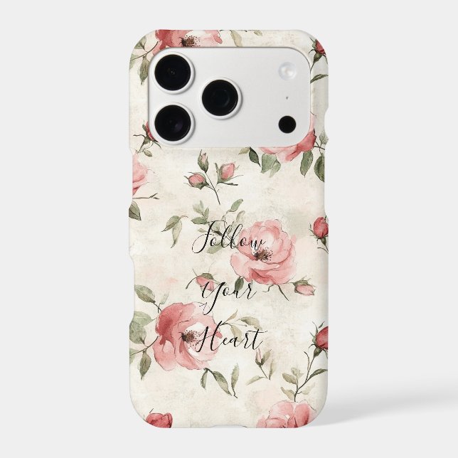 Pink Roses Floral  (Back)