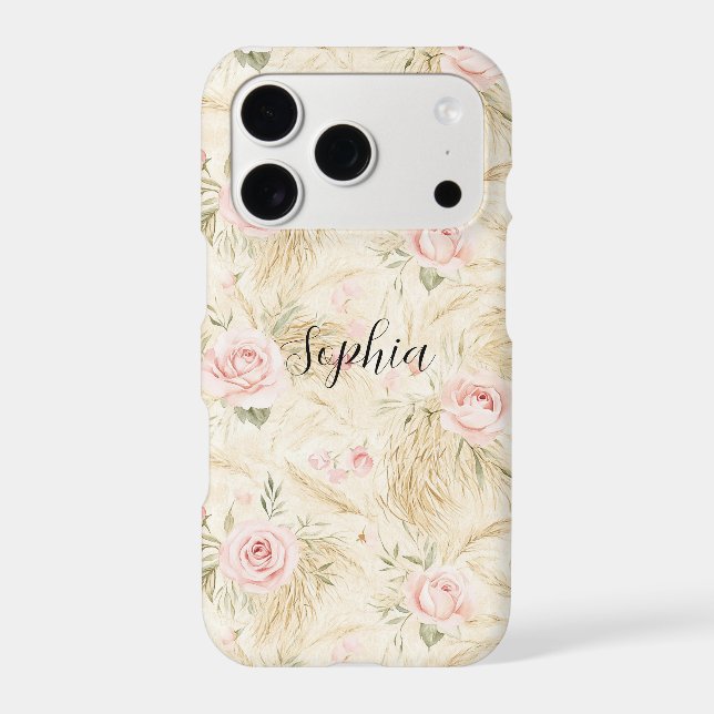Pink Roses Floral  (Back)