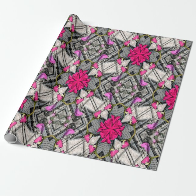 Pink Roses for you.... Wrapping Paper (Unrolled)