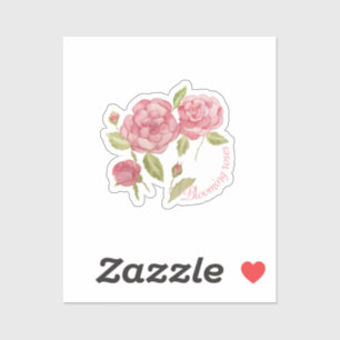 Pink roses hand drawing pencil T-Shirt Cushion Tri