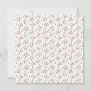 Pink Roses Invitation