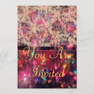 Pink Roses Invitation