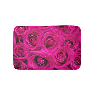 Pink Roses (Love and Romance) Bath Mat