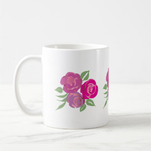 Pink Roses Mug