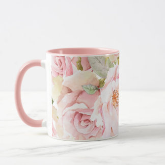Pink Roses Mug