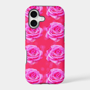 Pink Roses On Pink,