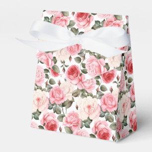Pink Roses Party Treat Box