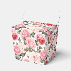Pink Roses Party Treat Box